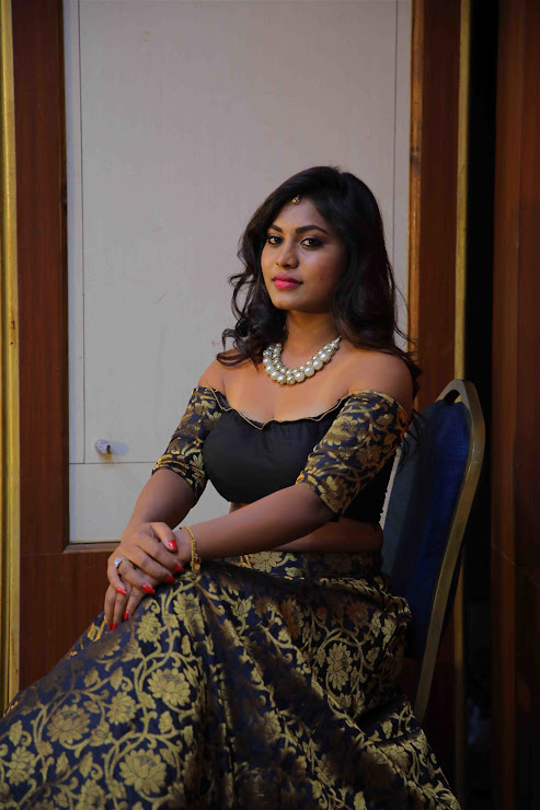 Priya Augustin at Roshini C/o Thoorpu Gadhi Audio Release