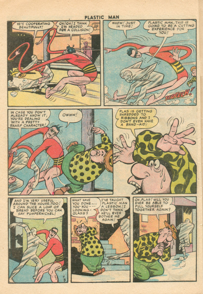 Read online Plastic Man (1943) comic -  Issue #63 - 28