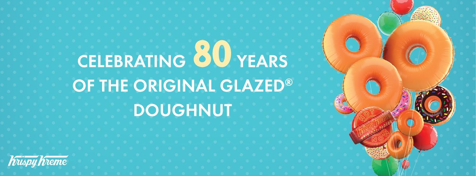 Krispy Kreme's 80th Birthday Offer Food, Travel and Whatevs