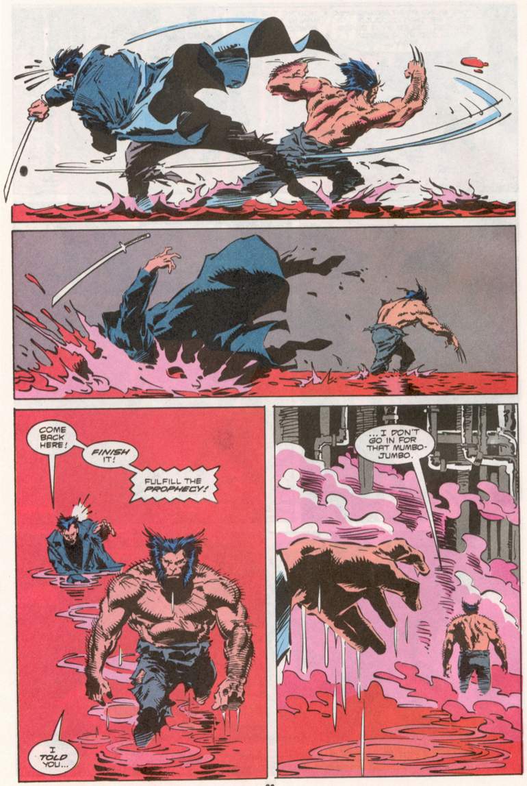 Read online Wolverine (1988) comic -  Issue #33 - 23