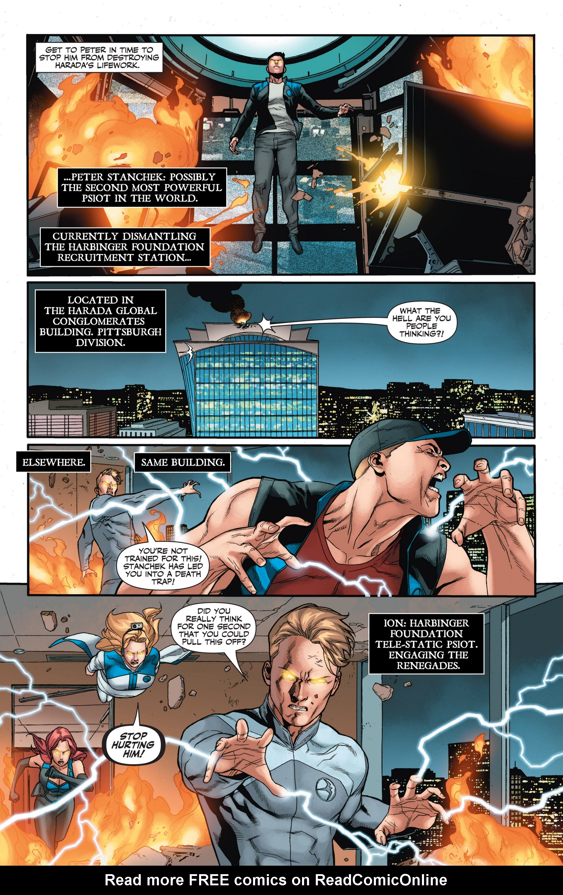 Read online Harbinger (2012) comic -  Issue #23 - 5