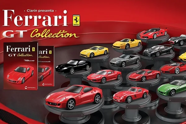 colección autos a escala Ferrari GT Collection de Clarín