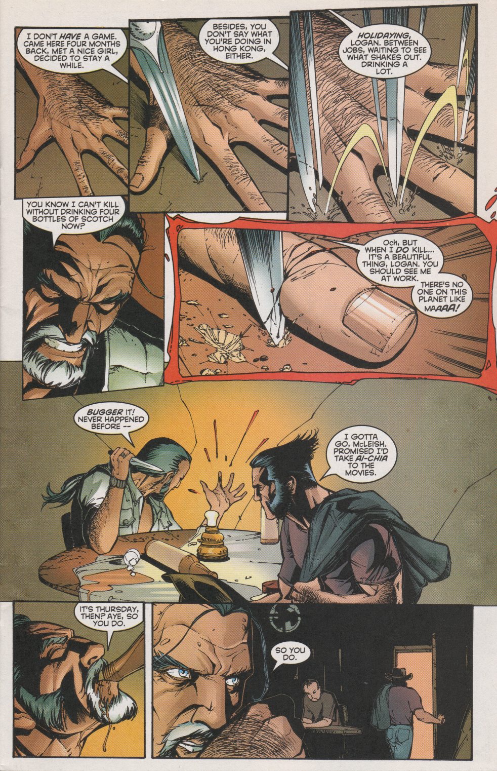 Wolverine (1988) Issue #119 #120 - English 9