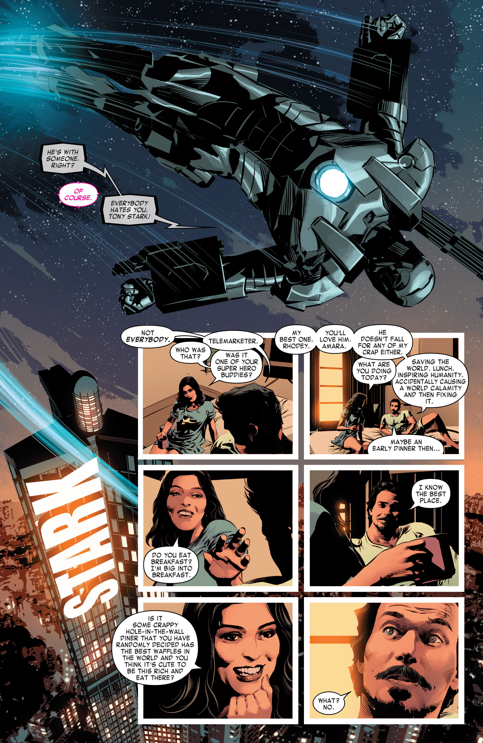 Read online Invincible Iron Man (2015) comic -  Issue #6 - 7