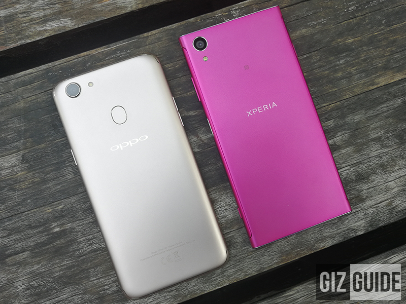 oppo f5 vs sony xperia xa1 plus specs comparison oppo f5 vs sony xperia xa1 plus specs comparison