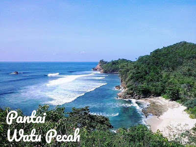 Pantai Watu Pecah Malang Indonesia