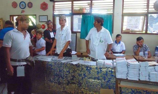 Surat Suara Banyuwangi dan Lampung, Nyasar ke Bali