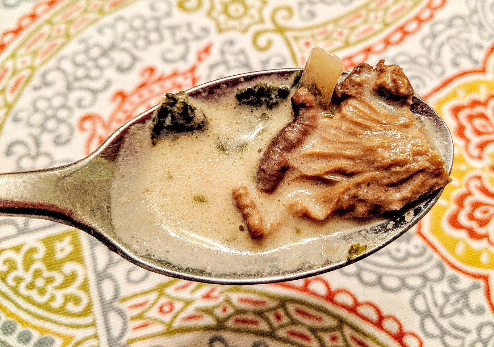 The Foraged Foodie Vegetarian, foraged oyster mushroom chowder