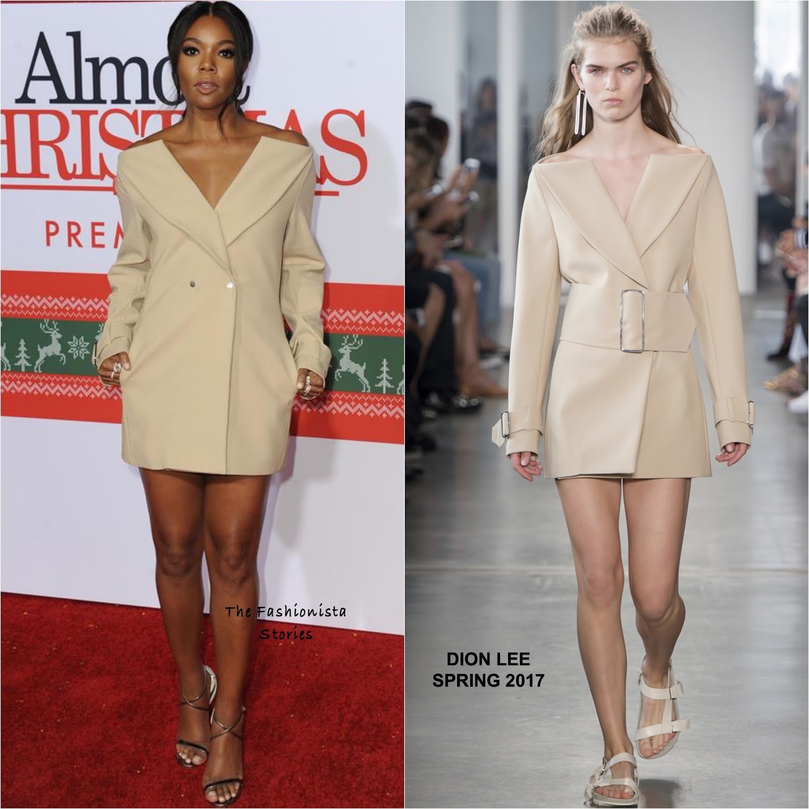 Almost christmas gabrielle union window