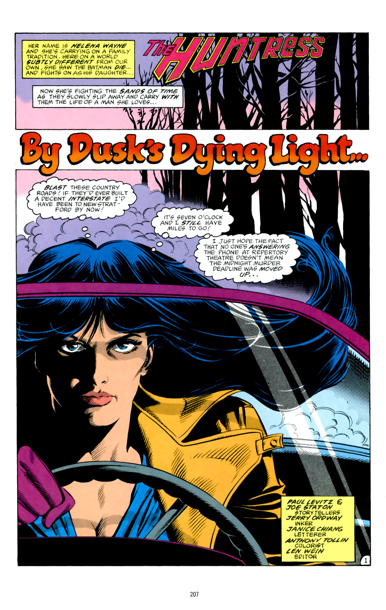Read online Huntress: Darknight Daughter comic -  Issue # TPB - 208