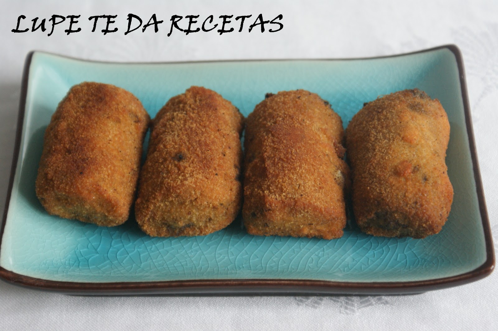 LUPE TE DA RECETAS CROQUETAS DE ZORZA Y GRELOS