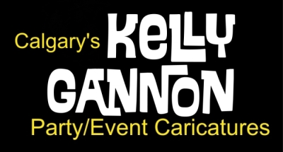 Kelly Gannon Calgary Party Caricatures