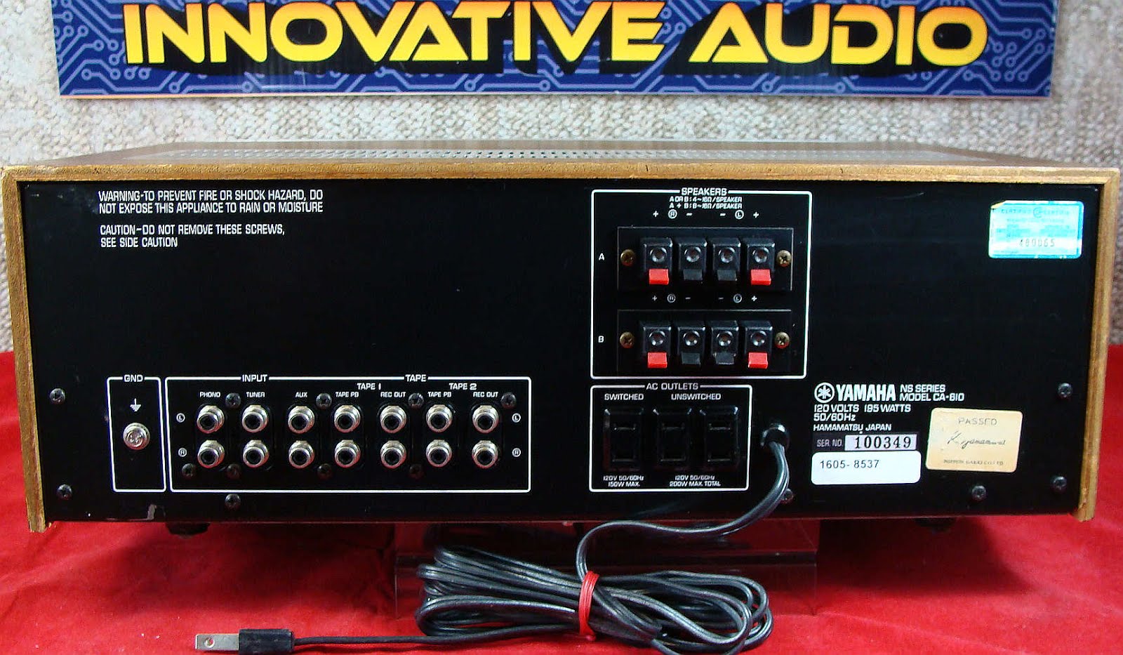 Yamaha CA-610 - Integrated Amplifier | AudioBaza