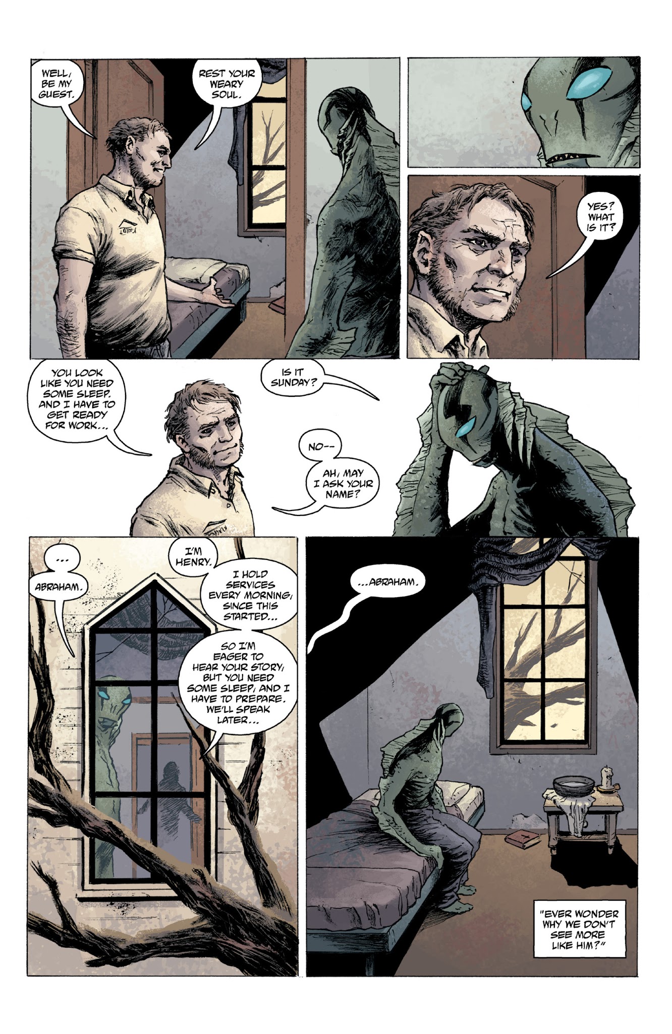 Read online Abe Sapien: Dark and Terrible and The New Race of Man comic -  Issue # TPB - 41