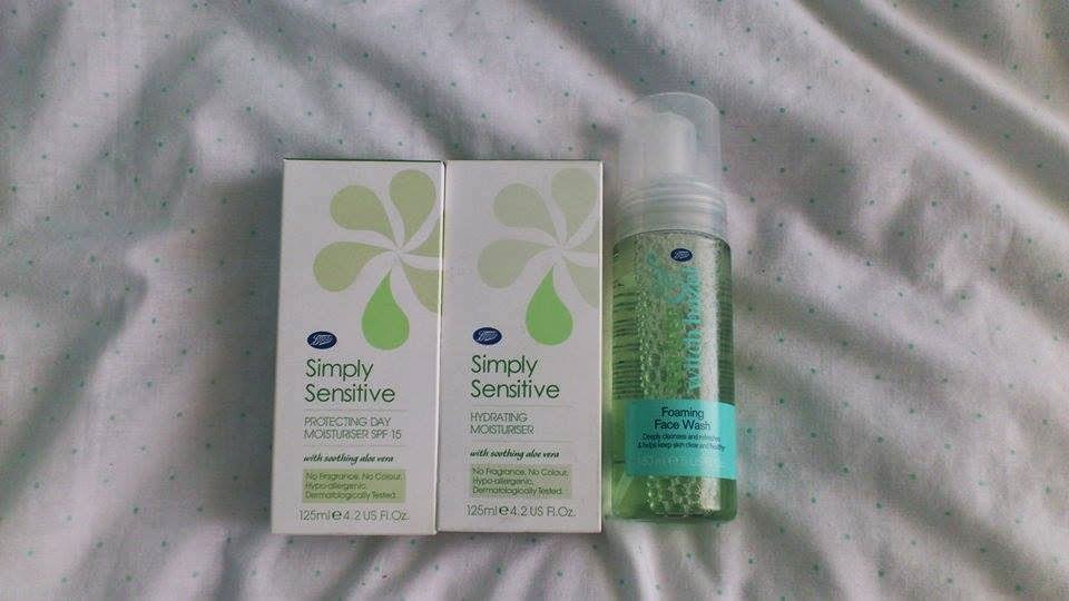 boots sensitive foaming wash