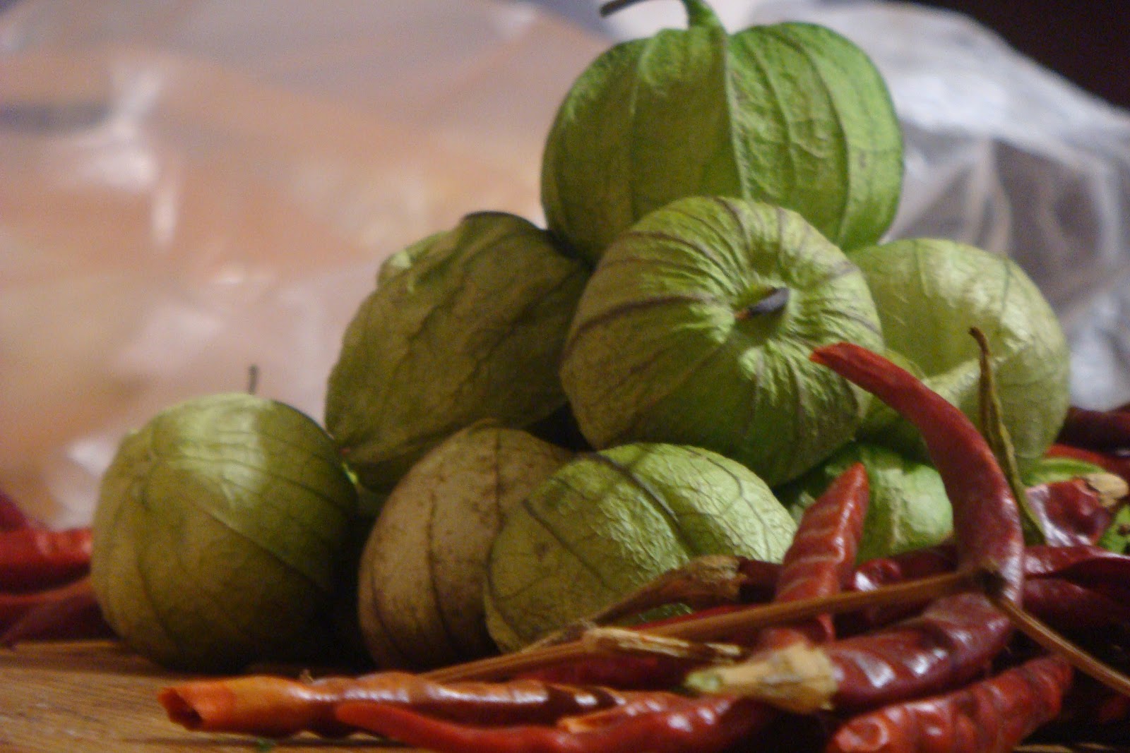 Aromas y colores de Mèxico Tomate o tomatillo verde