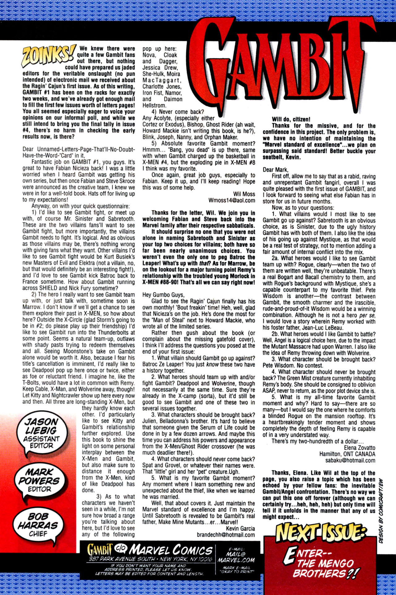 Read online Gambit (1999) comic -  Issue #2 - 25
