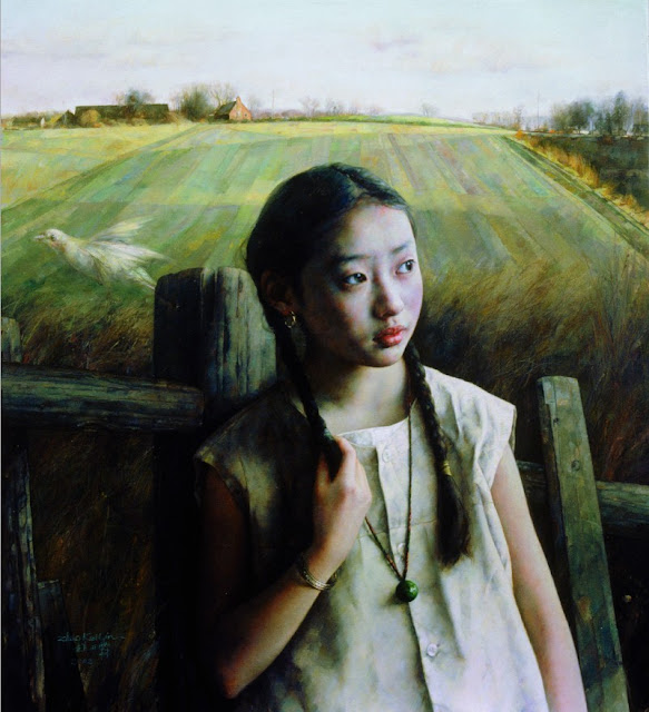 Realism Oil Painting Works by Zhao Kailin | China 1961