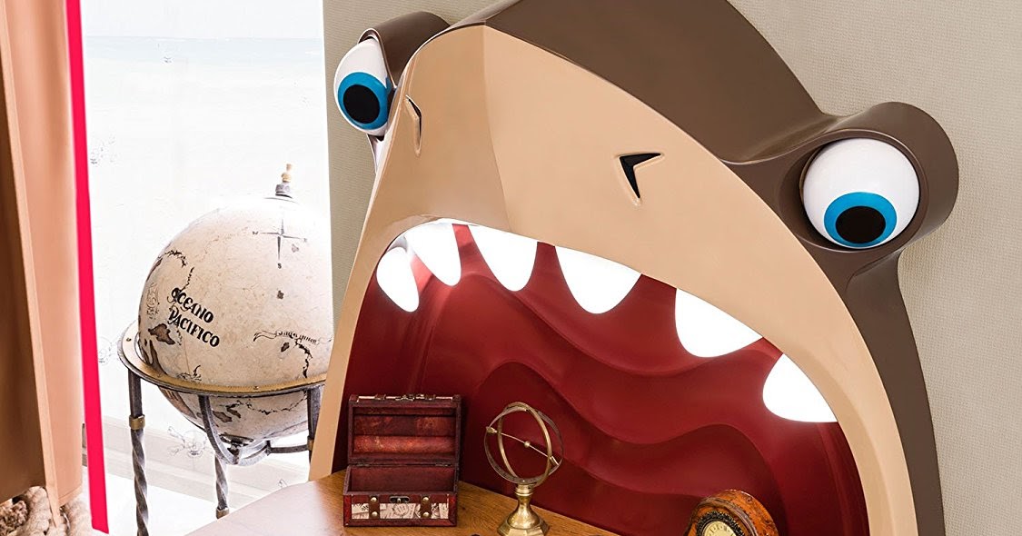Pirate Shark Kids Desk Is Unique Desk That Look Like Someone Get Eaten