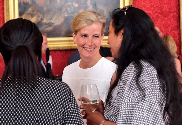 The Countess of Wessex hosted the Vodafone Foundation's DigitisingPurpose forum at St James's Palace