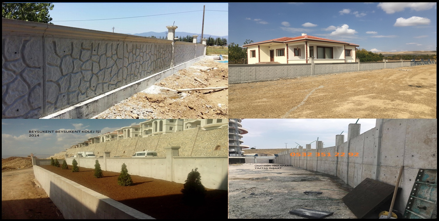 İSTİNAT DUVARI Ankara Bahçe Duvarı 0532 351 22 92