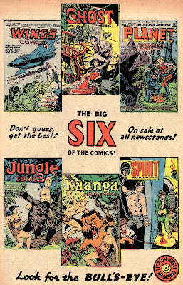 Pellucidar Offerings: High Level Comic Book Ads