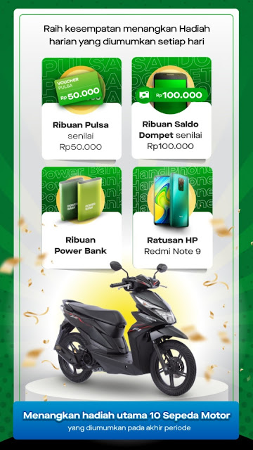 Kuis Semarak Ulang Tahun Gojek Catatandroid