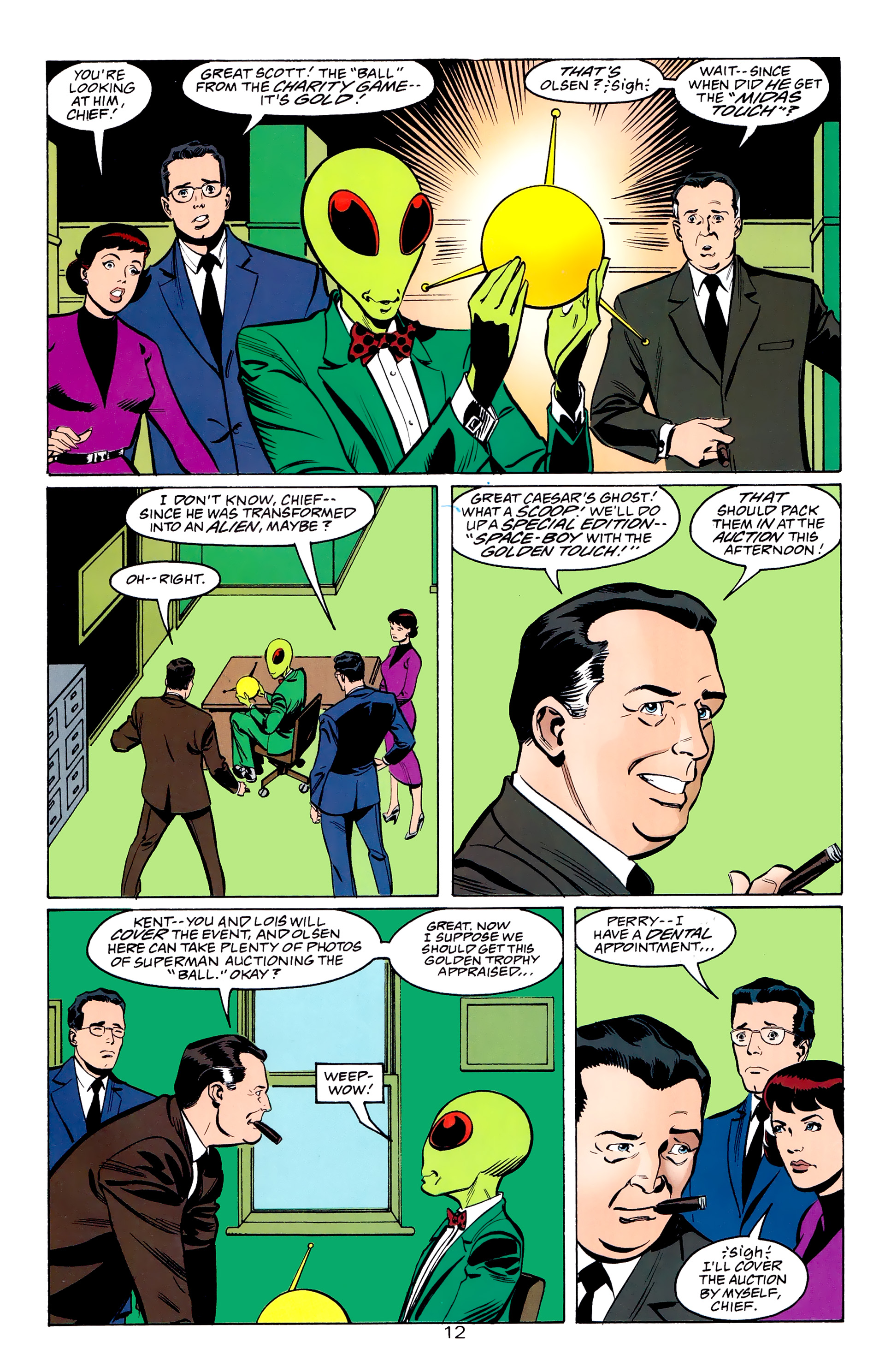Read online Adventures of Superman (1987) comic -  Issue #558 - 13
