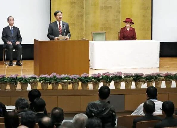 Japanese Emperor Naruhito and Empress Masako attended an event celebrating the 40th anniversary of the National Rehabilitation Center