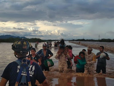 Gobernadora Claudia Pavlovich pide declaratoria de emergencia por lluvias
