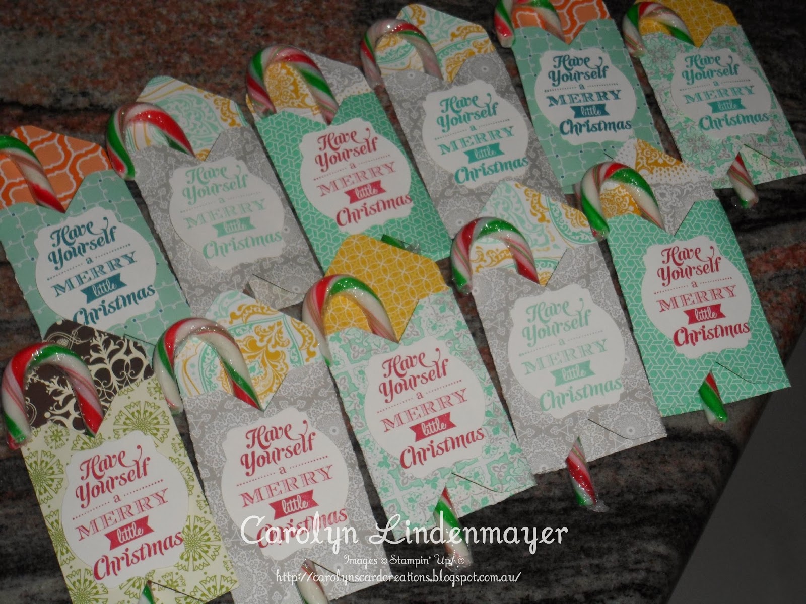 Some Christmas Candy Cane Gifts