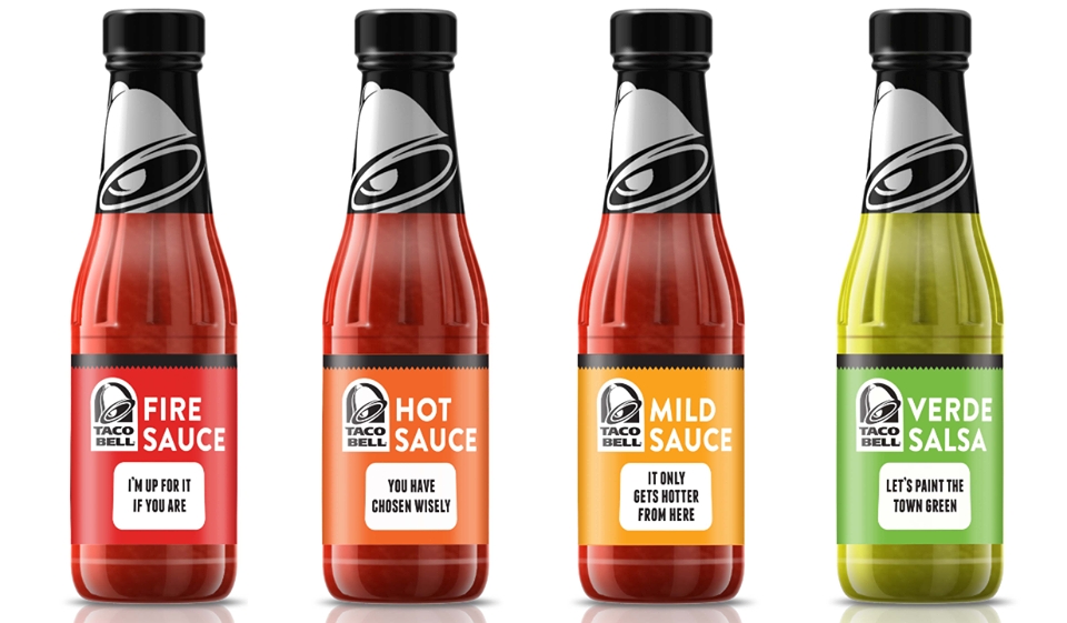 News: Taco Bell Sauce Packets Now Available by the Bottle.