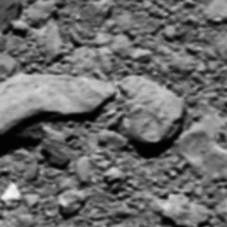 The unusual last image sent by the satellite Rosetta.