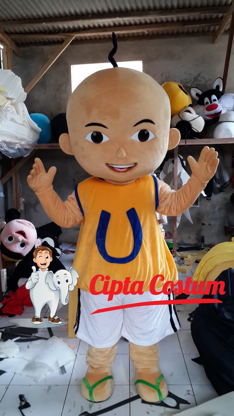 Kostum Badut Upin Ipin Di Lapak Kresna Bukalapak
