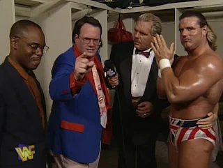 WWF / WWE - King of the Ring 96 - Doc Hendrix interviewed Jim Cornette and Davey Boy Smith