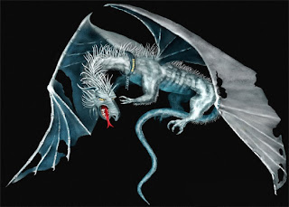 dragon art wallpaper dark theme myth lizard snake wings symbol