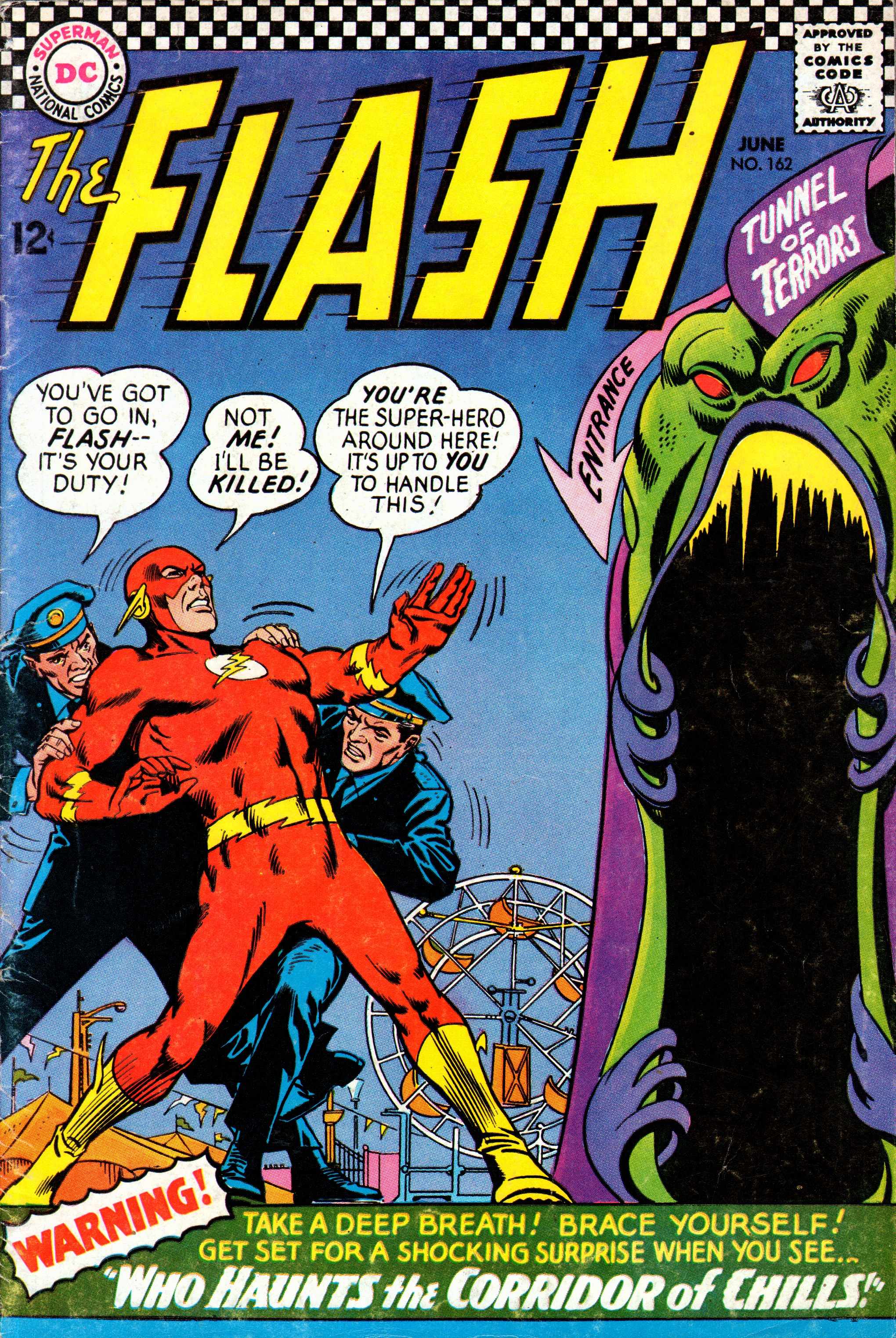 Read online The Flash (1959) comic -  Issue #162 - 1