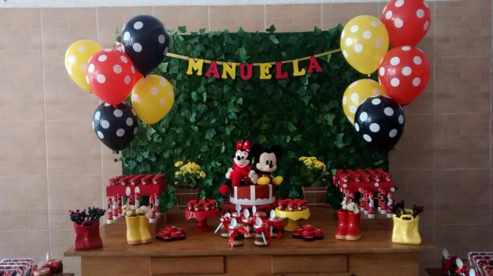 Decorações Infantil Campinas MINNIE E MICKEY Manuella 2 aninhos Decorações Infantil Campinas MINNIE E MICKEY Manuella 2 aninhos
