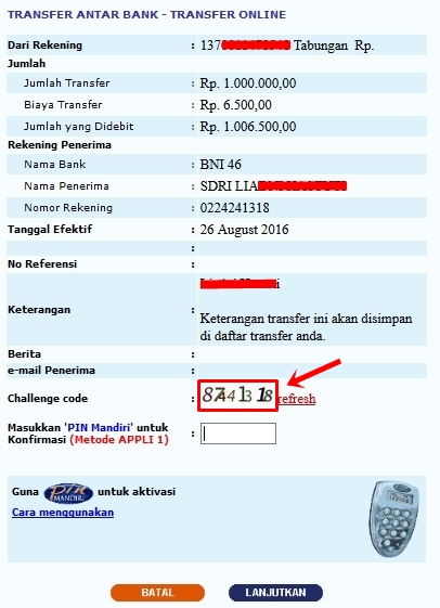 Mandiri Internet Bisnis Cara Transfer Cara Transfer Uang Lewat Internet Banking Mandiri Jevt Online