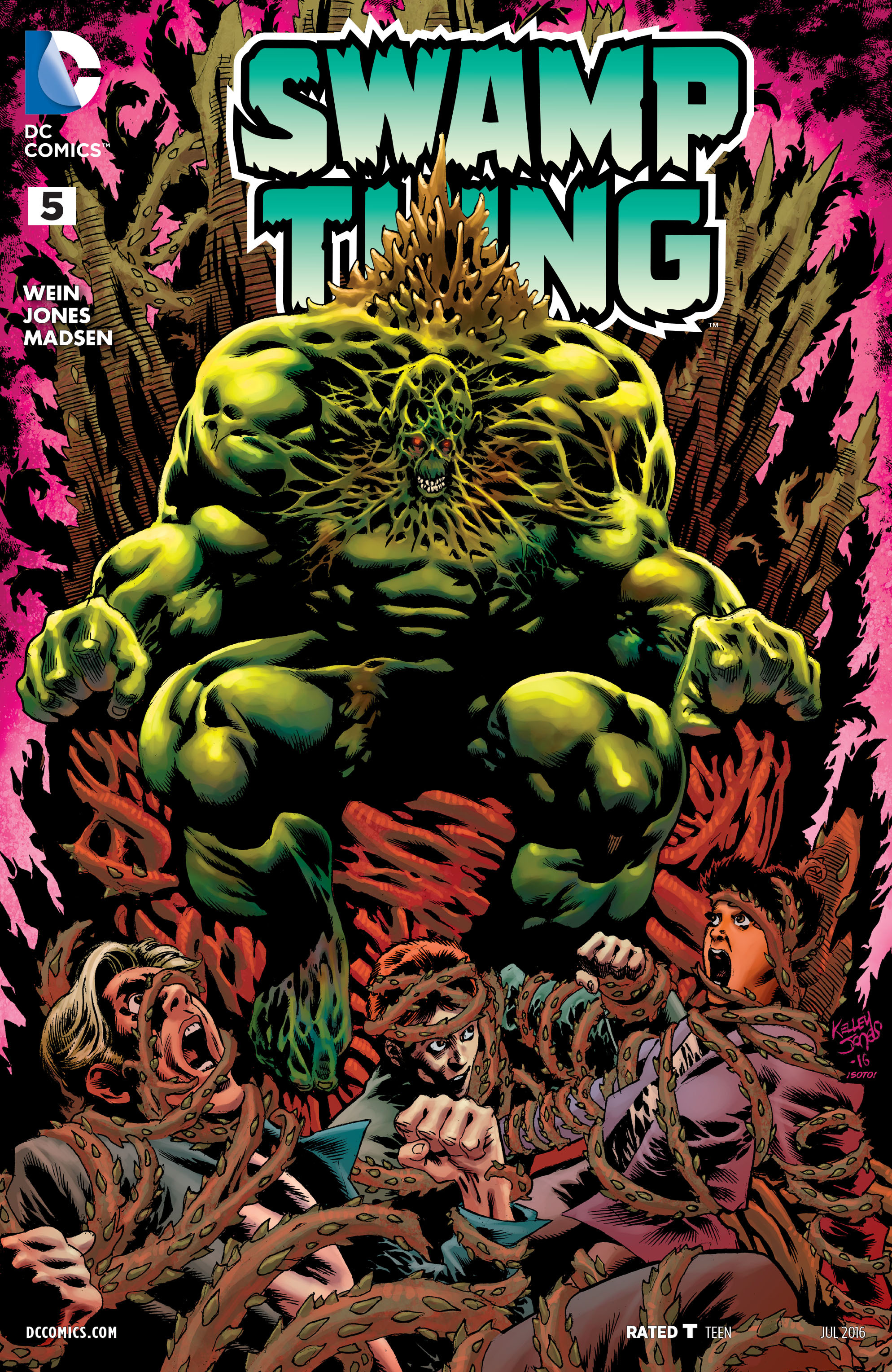 Read online Swamp Thing (2016) comic -  Issue #5 - 1