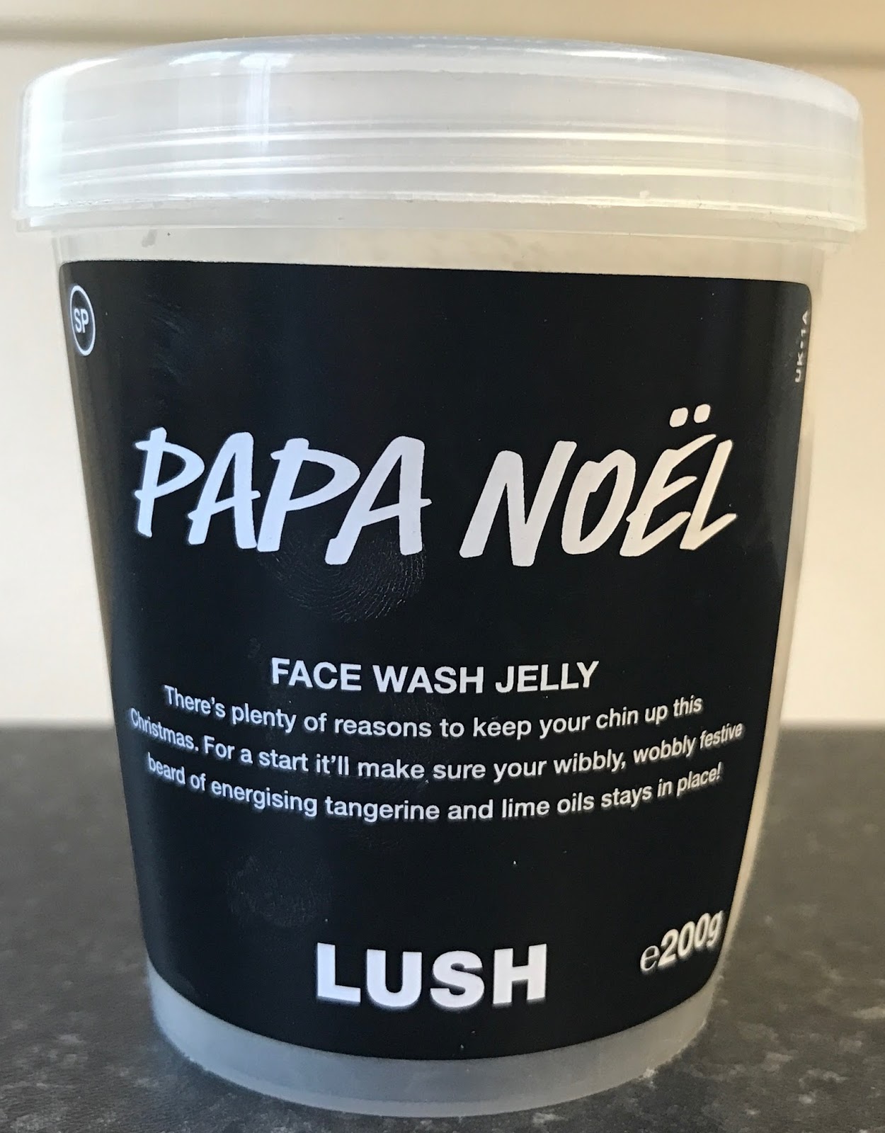 All Things Lush UK Papa Noel Face Wash Jelly