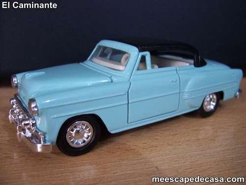 Chevrolet Bel Air- Año 1955 (auto a escala, de costado) Chevrolet Bel Air- Año 1955 (auto a escala, de costado)