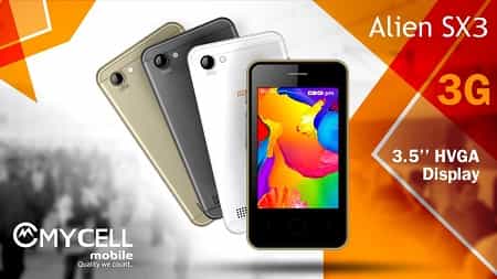 Mycell Alien SX3 Mycell Alien SX3 Smartphone
