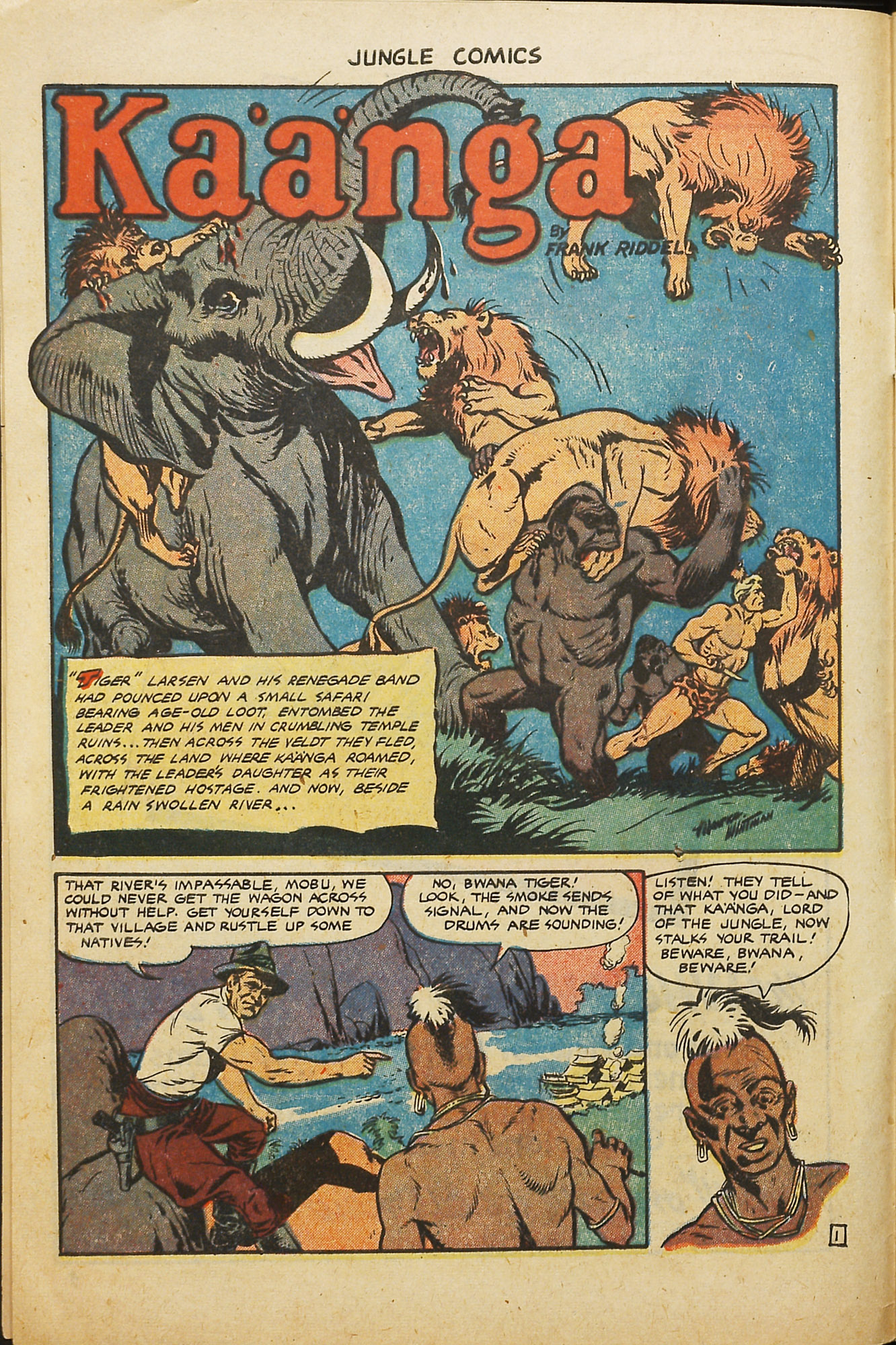 Read online Jungle Comics comic -  Issue #143 - 4