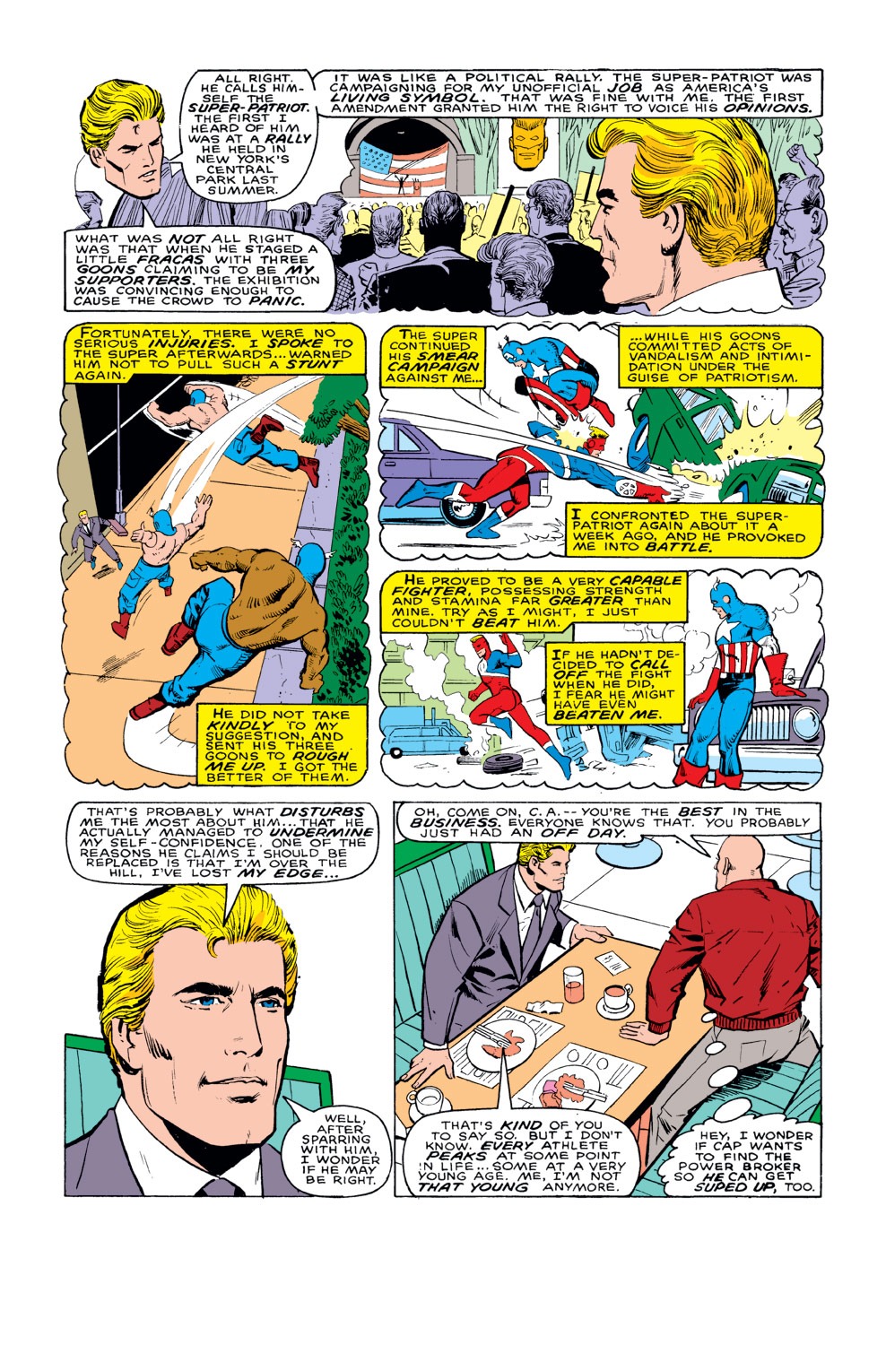 Captain America (1968) Issue #328 #257 - English 13