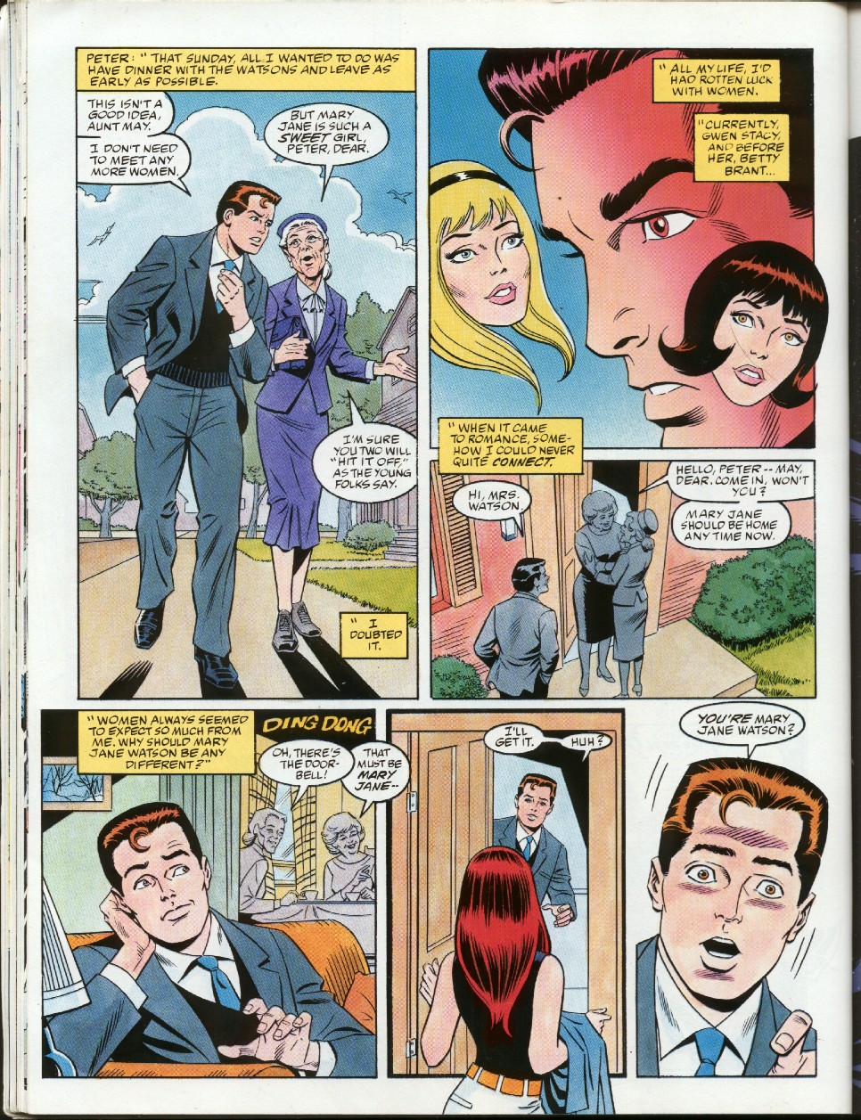 Read online Marvel Graphic Novel comic -  Issue #46 - Spider-Man - Parallel Lives - 40