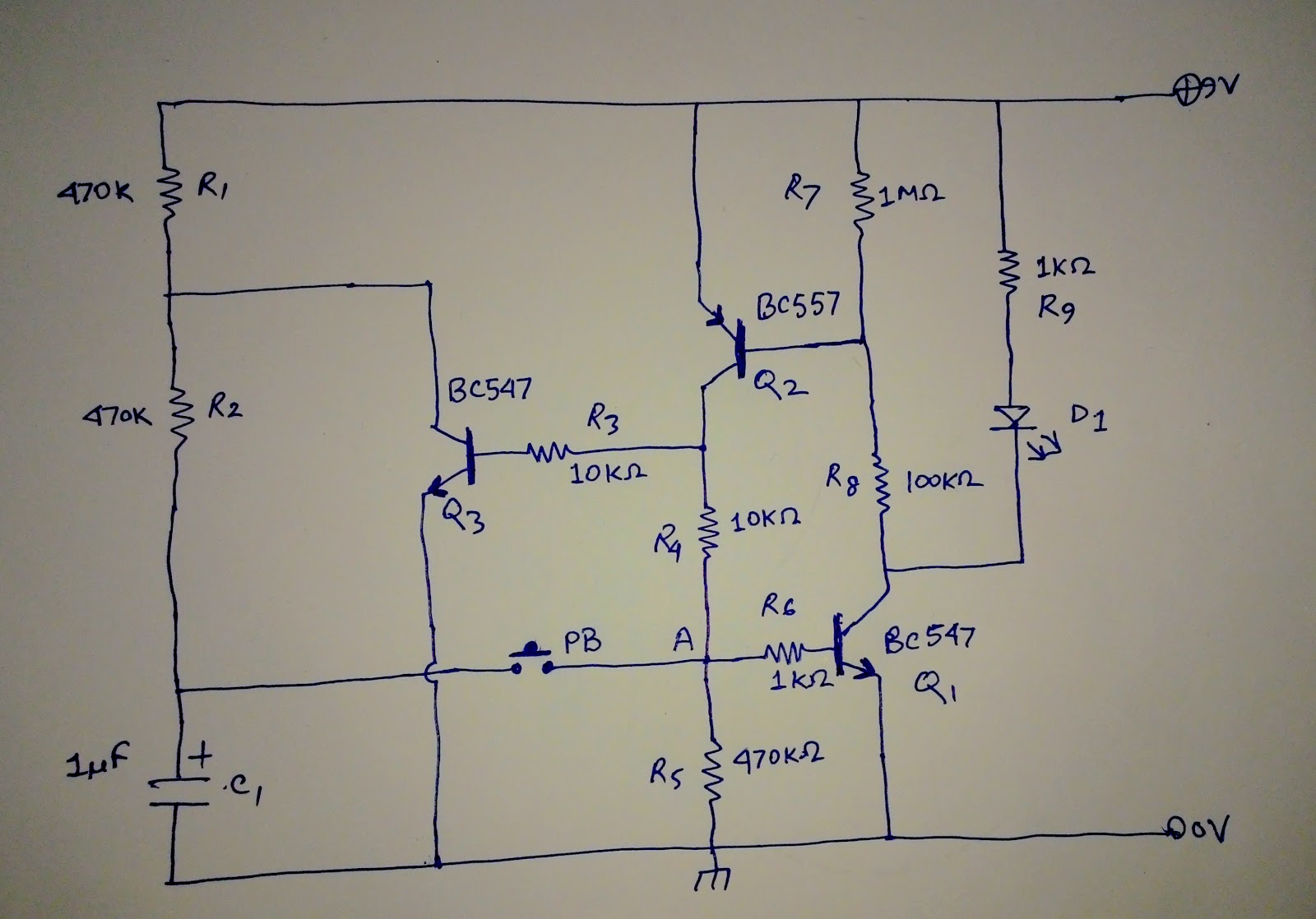 Push On Push Off Circuit Diagram