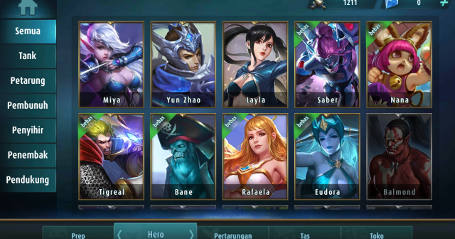 kumpulan akun Mobile Legend hasil phising 2021 working Kumpulan Akun