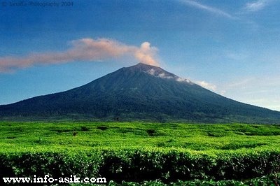 10 Gunung  Tertinggi di  Indonesia  zonapintar