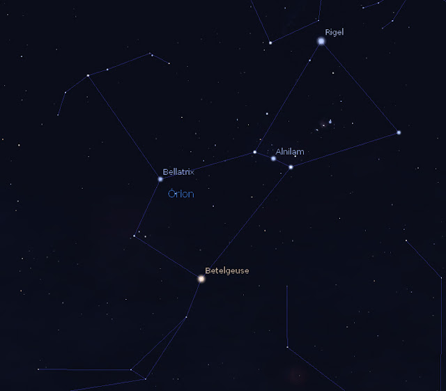 constelação de Orion